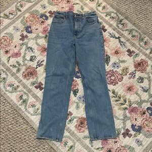 Abercrombie & Fitch Blue Straight Leg Jeans